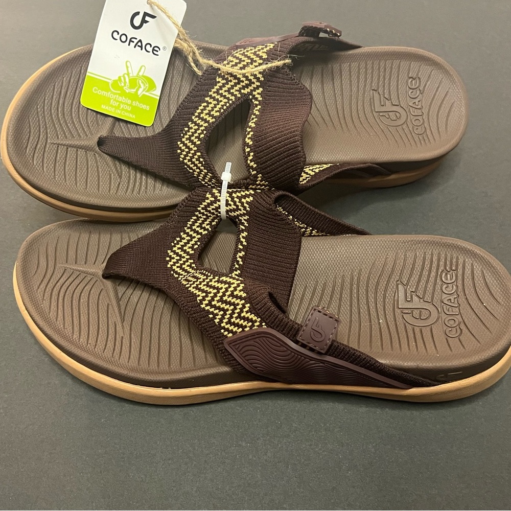 Coface Women’s Orthopedic Sandals Flip Flops Size 11 NWT